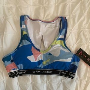 NWT Betsey Johnson Sports Bra